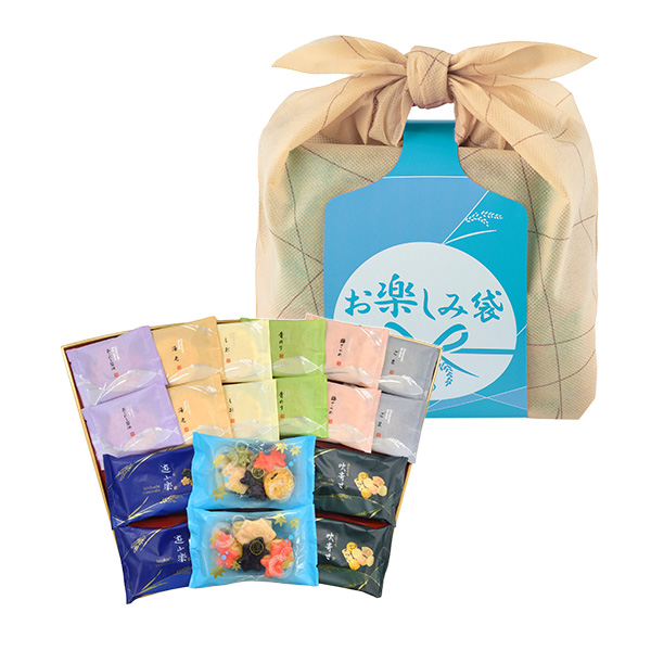 満果惣 お楽しみ袋 9種18袋入【プチギフト】【おいしいお取り寄せ】　商品画像1