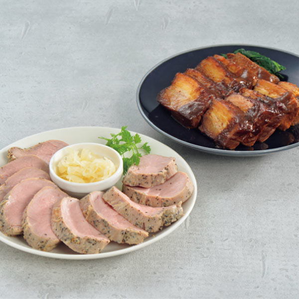 じっくり煮込んだ豚角煮と豚ひれ肉のローストポークセット(お届け期間:8/26〜8/31)【夏の贈りもの・お中元】 精肉・ハム・ローストビーフ【季節の贈り物&ご褒 じっくり煮込んだ豚角煮と豚ひれ肉のローストポークセット(お届け期間:8/26〜8/31)【夏の贈りもの・お中元】 精肉・ハム・ローストビーフ【季節の贈り物&ご褒