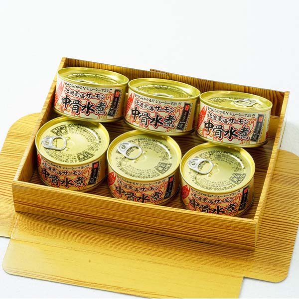 新潟県 能水商店 にいがた佐渡荒海サーモン中骨水煮缶詰6缶セット「お届け期間5/26-8/25」【夏の贈りもの・お中元】【KN】 魚介・海産物【季節の贈り物&ご褒美 新潟県 能水商店 にいがた佐渡荒海サーモン中骨水煮缶詰6缶セット「お届け期間5/26-8/25」【夏の贈りもの・お中元】【KN】 魚介・海産物【季節の贈り物&ご褒美