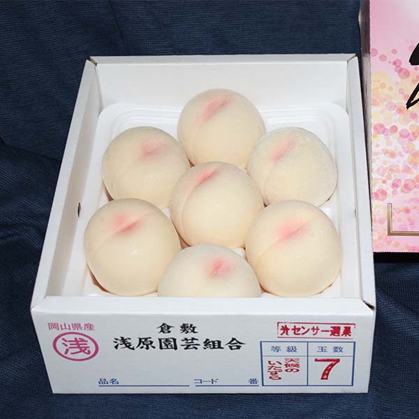 岡山県産 もも 天候のいたずら ご自宅用 わけあり  6〜9個【限定100点】【お届け期間：6月26日〜7月28日】【GW】　商品画像1