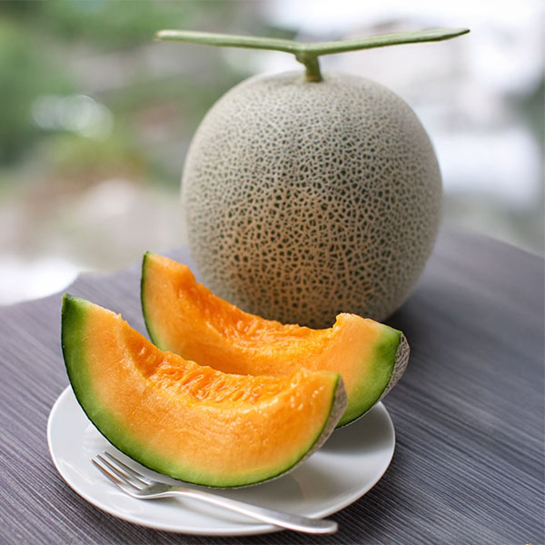 北海道富良野市山部産 赤肉メロン 糖度センサー選果 糖度14度以上 1.6kg以上 2個【お届け期間:6月22日〜7月15日】【おいしいお取り寄せ】 商品画像1