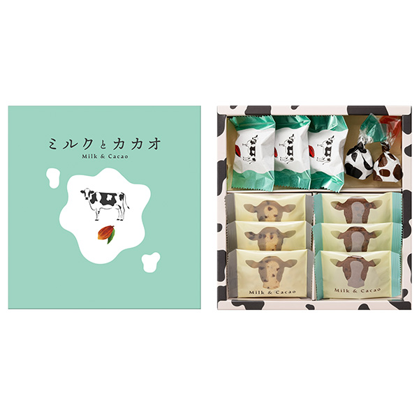 ミルクとカカオのよくばりアソート 5個・6枚[MCA-IN]【春の贈りもの】　商品画像1