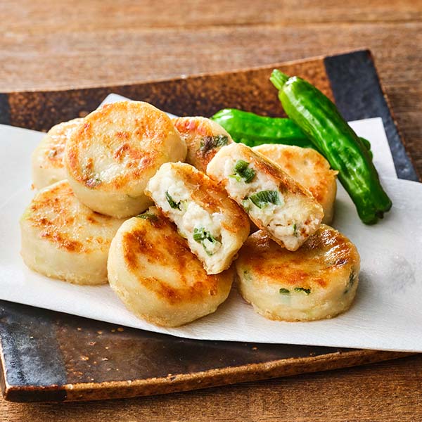 ふんわり国産山芋焼き136g(8個入)×5袋【サクワ】　商品画像1