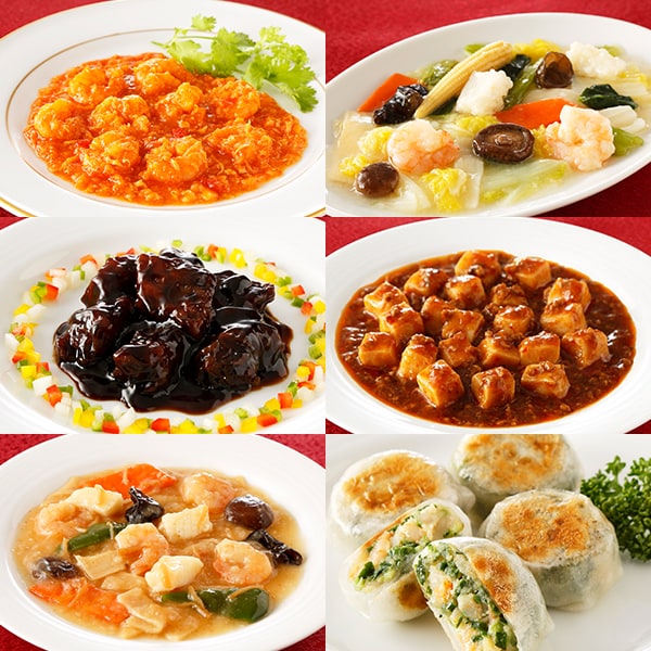 【菰田欣也】監修 中華総菜 6種セット(L7616)【イオンゴールドカード会員さま限定特別セール1月】【サクワ】 商品画像1