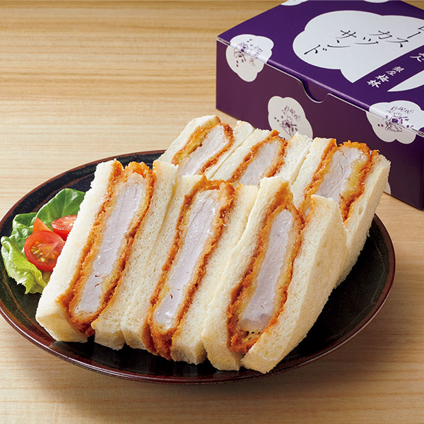 銀座梅林 ロースカツサンド3切×2箱(L7807)【サクワ】 惣菜【季節の贈り物&ご褒美ギフト】 銀座梅林 ロースカツサンド3切×2箱(L7807)【サクワ】 惣菜【季節の贈り物&ご褒美ギフト】