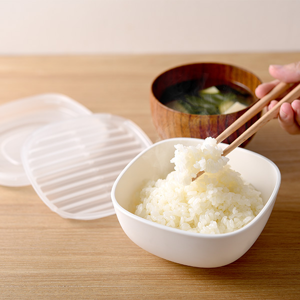 アーネスト ご飯がう米わん ホワイト 4個組(R8190)【雑貨】　商品画像1