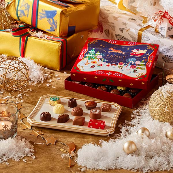 メリーチョコレート クリスマスファンシーチョコレート 20個【イオンのクリスマス】 スイーツ メリーチョコレート クリスマスファンシーチョコレート 20個【イオンのクリスマス】 スイーツ