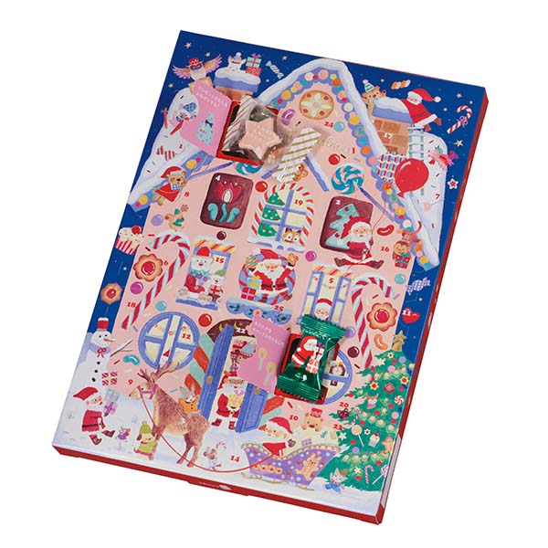 メリーチョコレート クリスマススイーツカレンダー チョコレート菓子26個入り【イオンのクリスマス】 メリーチョコレート クリスマススイーツカレンダー チョコレート菓子26個入り【イオンのクリスマス】