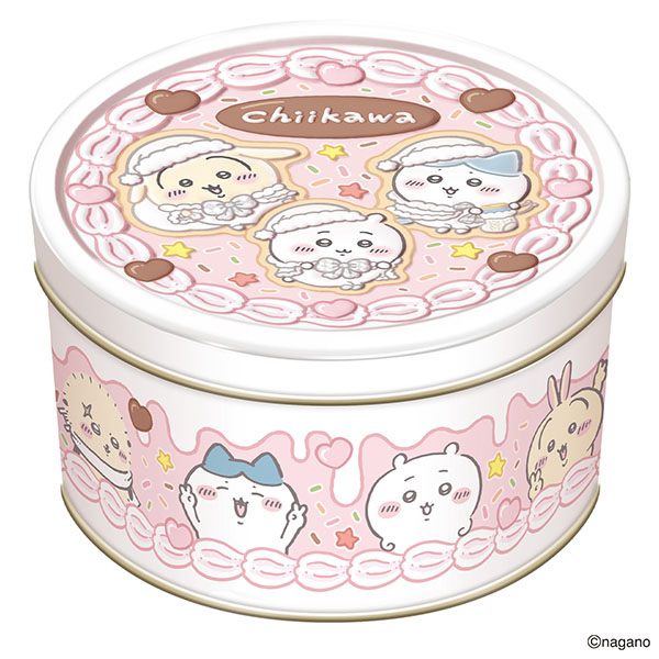 ハート ちいかわホールケーキ缶 70g【イオンのクリスマス】 スイーツ ハート ちいかわホールケーキ缶 70g【イオンのクリスマス】 スイーツ