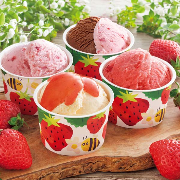 博多あまおうのこだわりアイス【冬の贈りもの・お歳暮】[AH-ABR] スイーツ【イオン特選お歳暮】