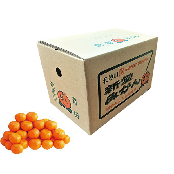 和歌山県産 新堂みかん 青秀以上 (Sサイズ 2.7kg)指定日お届け可【限定200点】【お届け期間:2025年11月20日〜2025年12月29日】【おいしいお取り寄せ】 果物・野