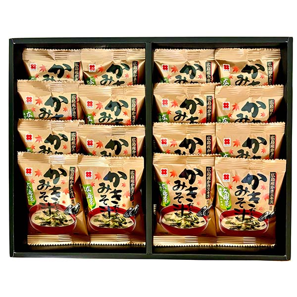 広島 新庄みそ FDかきだし入みそ汁詰合せ【冬の贈りもの・お歳暮】【NN】 惣菜【イオン特選お歳暮】 広島 新庄みそ FDかきだし入みそ汁詰合せ【冬の贈りもの・お歳暮】【NN】 惣菜【イオン特選お歳暮】