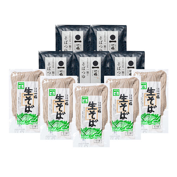 島根 一福なまそば詰合せ【冬の贈りもの・お歳暮】【NN】 麺類・米・パン【イオン特選お歳暮】