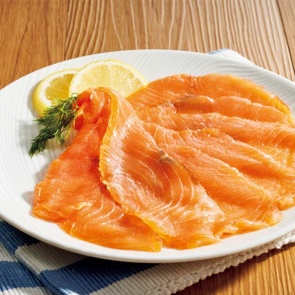 広島県漁業協同組合連合会 広島レモンサーモン食べ比べ(スライス60g×3、スモーク40g×2)【お届け期間:11月11日〜1月10日】【旬鮮便】【NN】 魚介・海産物【季節