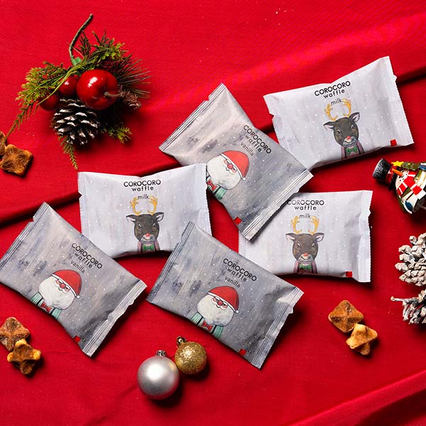 R. L waffle cake コロコロワッフル バニラ・ミルク 各6袋入【イオンのクリスマス】 スイーツ R. L waffle cake コロコロワッフル バニラ・ミルク 各6袋入【イオンのクリスマス】 スイーツ