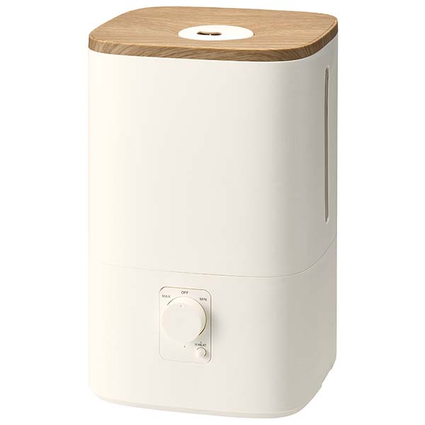 ハイブリッド加湿器「ウッドモイスト」 アイボリー [HB-T2581IV]【雑貨】【季節の贈り物＆ご褒美ギフト】