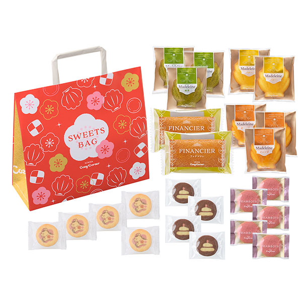 銀座コージーコーナー 新春お楽しみ袋(お菓子24個入)【福袋】 スイーツ【季節の贈り物＆ご褒美ギフト】