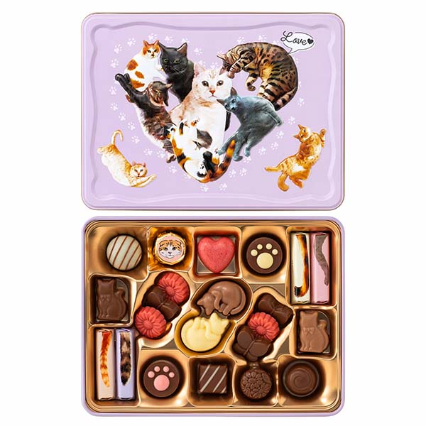 メリーチョコレート ねこみゃみれ にゃそーてっどチョコレート【お届け期間：1月15日〜2月21日】【バレンタイン】　商品画像1