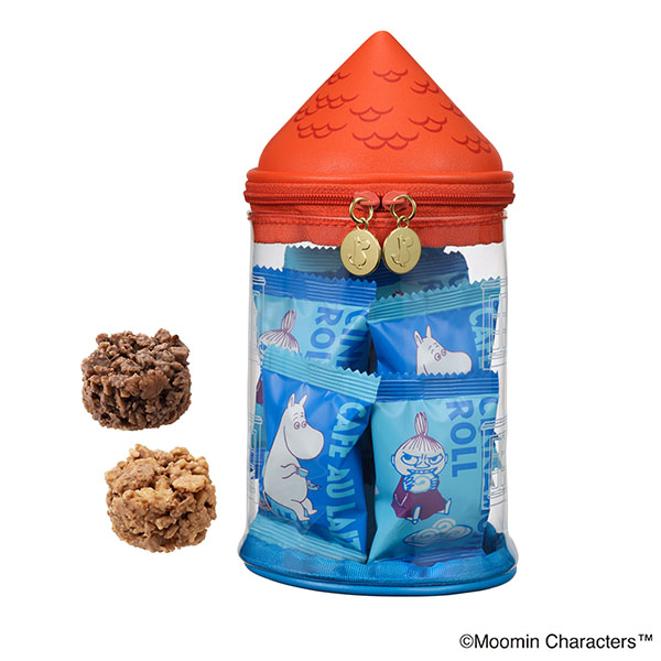 ムーミン × メリーチョコレート ムーミンやしき ポーチ(2種のクランチチョコレート)【お届け期間：1月15日〜2月21日】【バレンタイン】　商品画像1