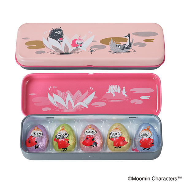 ムーミン × メリーチョコレート リトルミイの水遊び(パフ イン ミルクチョコレート)【お届け期間：1月15日〜2月21日】【バレンタイン】　商品画像1