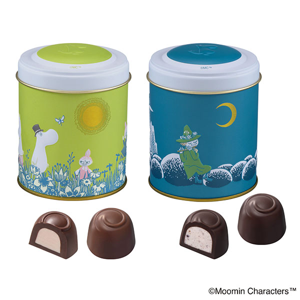 ムーミン × メリーチョコレート ムーミン谷の朝と夜(2種のチョコレート)【お届け期間：1月15日〜2月21日】【バレンタイン】　商品画像1