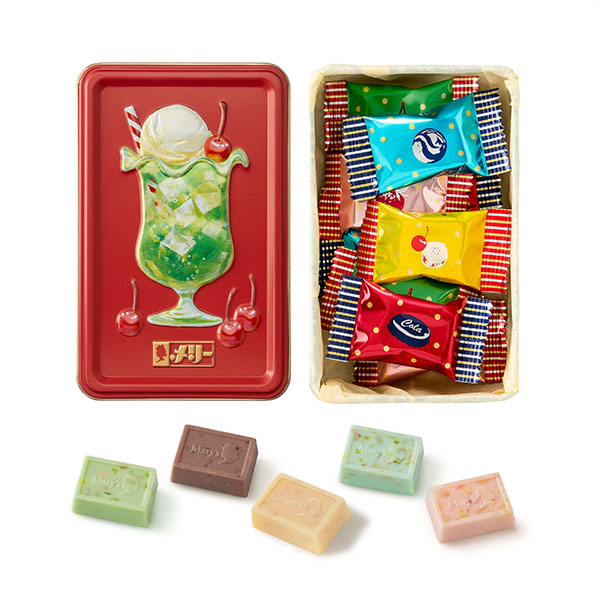メリーチョコレート はじけるキャンディー アソートメント缶(ミニ)【お届け期間：1月15日〜2月21日】【バレンタイン】　商品画像1