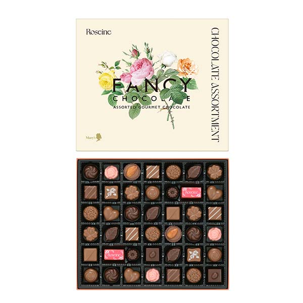 メリーチョコレート ロゼーヌファンシーチョコレート 42個入【お届け期間:1月15日〜2月21日】【バレンタイン】 商品画像1