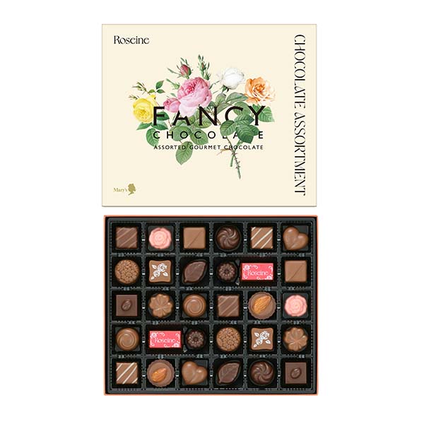 メリーチョコレート ロゼーヌファンシーチョコレート 30個入【お届け期間：1月15日〜2月21日】【バレンタイン】　商品画像1