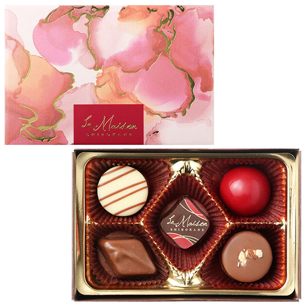 ラ・メゾン白金 白金ショコラ 5個入【お届け期間:1月15日〜2月21日】【バレンタイン】 商品画像1
