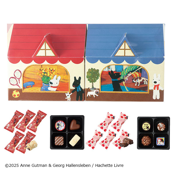 リサとガスパール リサとガスパールのおうちショコラボックス【お届け期間：1月15日〜2月21日】【バレンタイン】　商品画像1