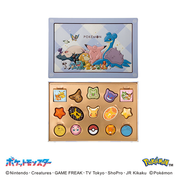 マイネローレンポケモンデザイン チョコセットL(ポケモン) 15個入【お届け期間：1月22日〜2月21日】【バレンタイン】　商品画像1