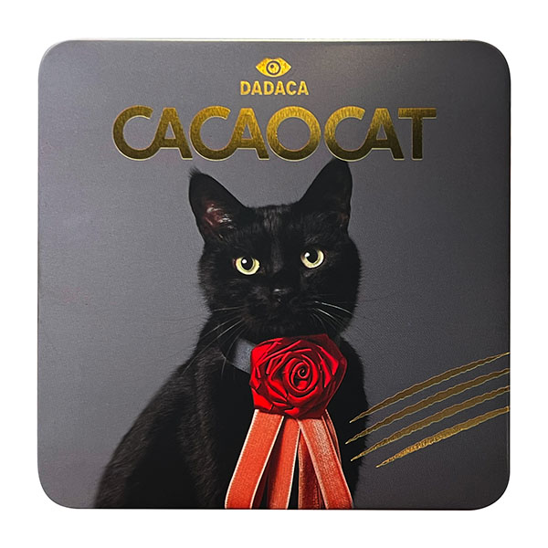 DADACA CACAOCAT缶NOIR チョコレート菓子8個入【お届け期間：1月15日〜2月21日】【バレンタイン】　商品画像1