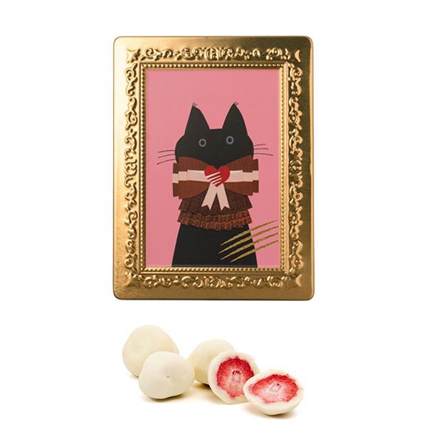 DADACA CACAOCATpetite缶イチゴトリュフ 55g【お届け期間：1月15日〜2月21日】【バレンタイン】　商品画像1