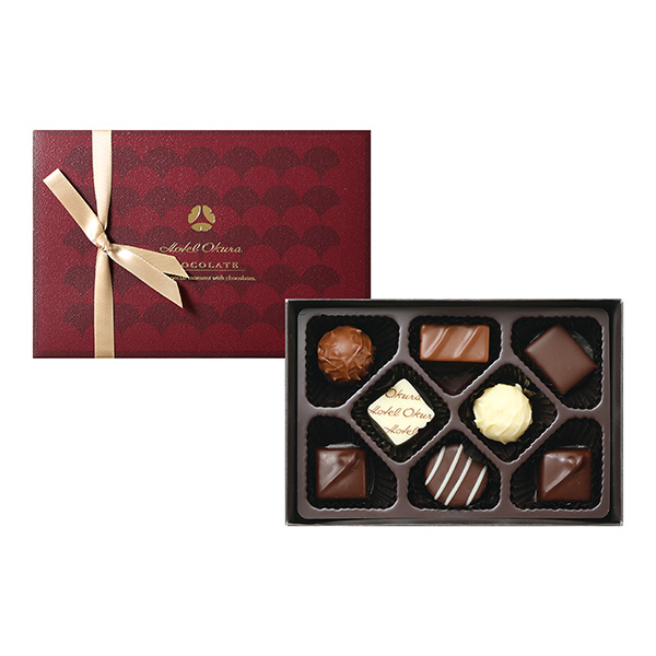 ホテルオークラ ショコラアソート チョコレート菓子8個入【お届け期間：1月15日〜2月21日】【バレンタイン】　商品画像1