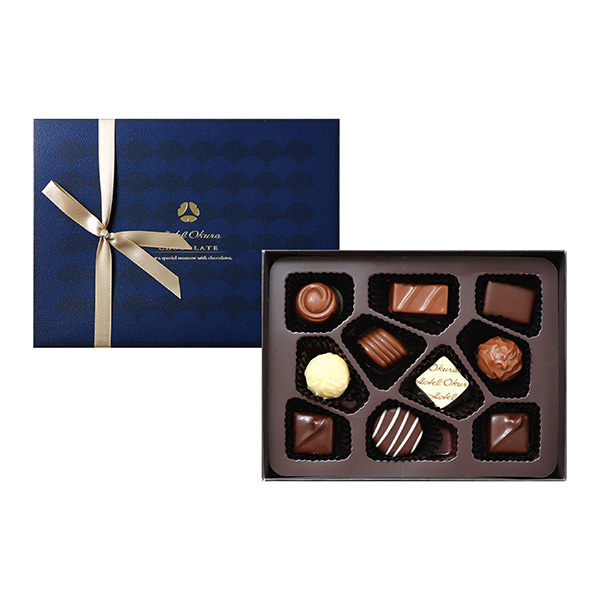 ホテルオークラ ショコラアソート チョコレート菓子10個入【お届け期間:1月15日〜2月21日】【バレンタイン】 商品画像1