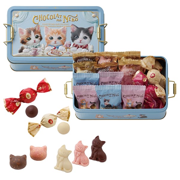ショコラな猫 by モロゾフ ショコラな猫 チョコレート 全17個【お届け期間：1月15日〜2月21日】【バレンタイン】　商品画像1