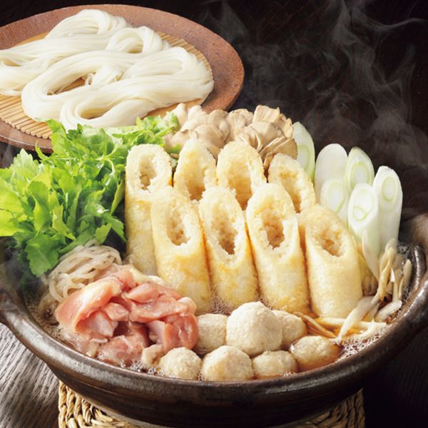 無限堂 稲庭うどん・きりたんぽ鍋 2個セット【おいしいお取り寄せ】　商品画像1
