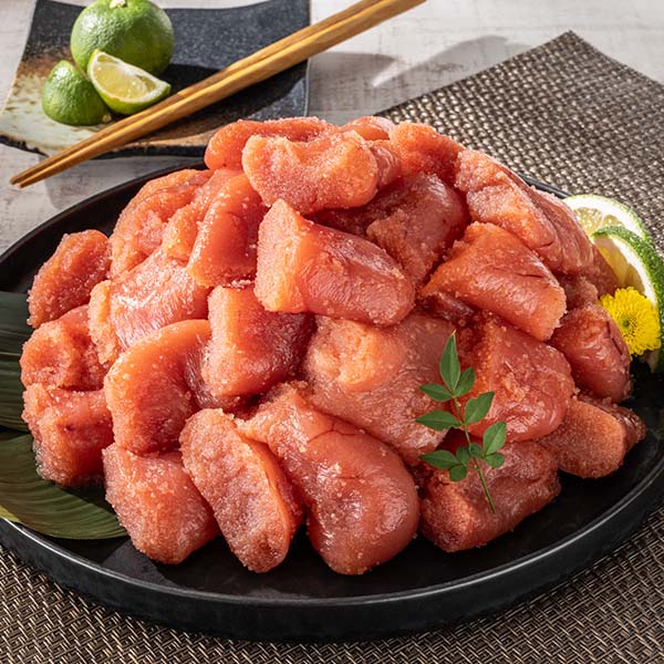 さかえや 辛子明太子 小切れ 1kg【お買い得セール12月】【おいしいお取り寄せ】 商品画像1