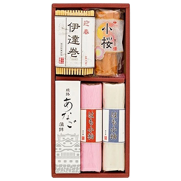 兵庫ヤマサ蒲鉾 壱乃福 あなご蒲鉾1枚、はも小袖赤、白各1枚、伊達巻1本、小桜真空1袋【おせち蒲鉾】【年末準備】【お届け期間:12月26日〜12月30日】【NN】 商品画像1