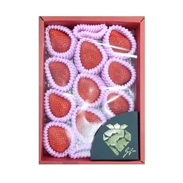 岐阜県産 いちご 美濃娘 産地化粧箱350g 1箱【限定30点】【お届け期間:2月10日〜3月30日】【おいしいお取り寄せ】 商品画像1