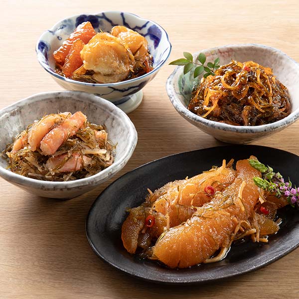 【年内お届け】函館・竹田食品 松前漬4種セット【お買い得セール12月】 商品画像1