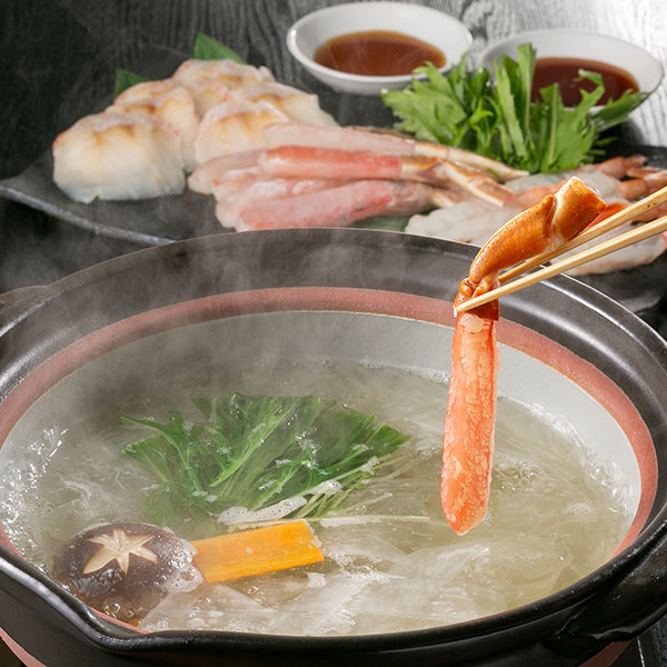 【年内お届け】海鮮しゃぶしゃぶセット (ずわいがに・赤エビ・きちじ)【お買い得セール12月】 商品画像1