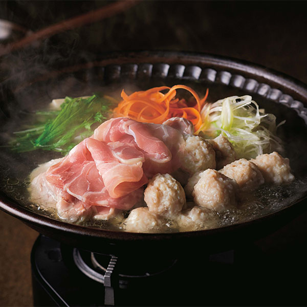 ヨコオフーズ みつせ鶏がばうま鍋2-3人前 830g【おいしいお取り寄せ】　商品画像1