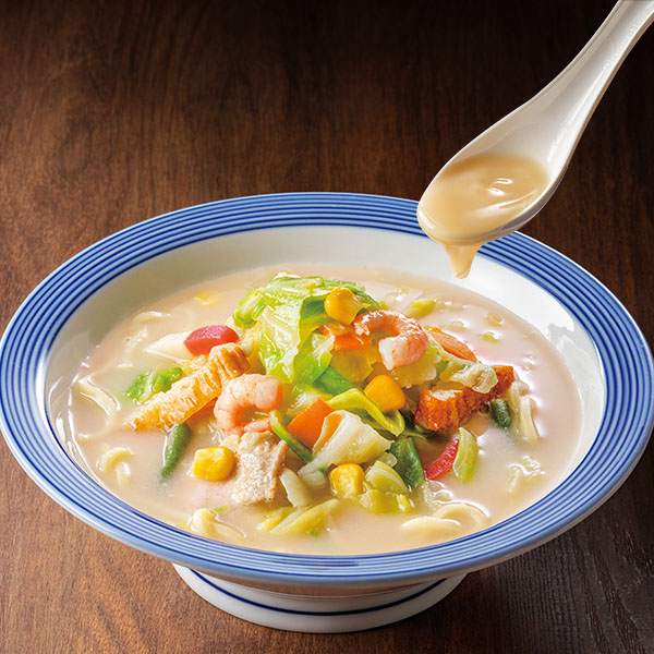 リンガーハット 鶏白湯の濃厚ちゃんぽん1食(L8016)【サクワ】　商品画像1