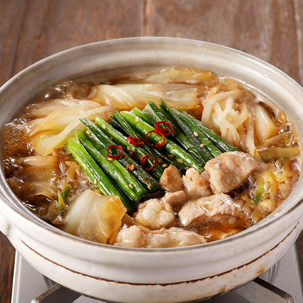 鈴なり レンジで牛もつ鍋醤油味1食×4(L8030)【鍋まつり】【サクワ】 商品画像1