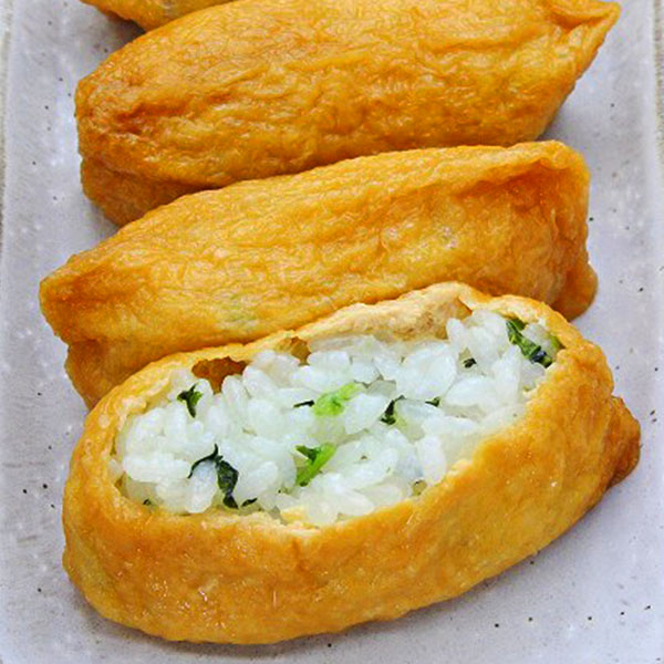 ポストごはんの里 青菜いなり寿司 320g(8個)(L8035)【サクワ】　商品画像1