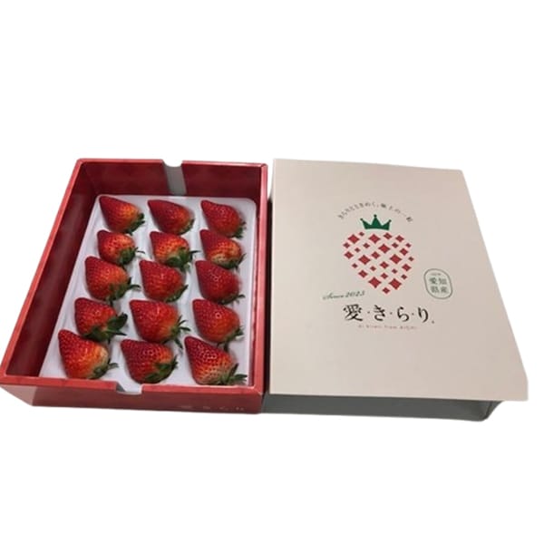 愛知県産 愛きらりいちご化粧箱(15〜18粒入り化粧箱)【CB】 商品画像1