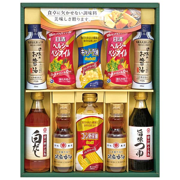 【アウトレット】日清オイル＆和調味料ギフト[YDC-50P]　商品画像1