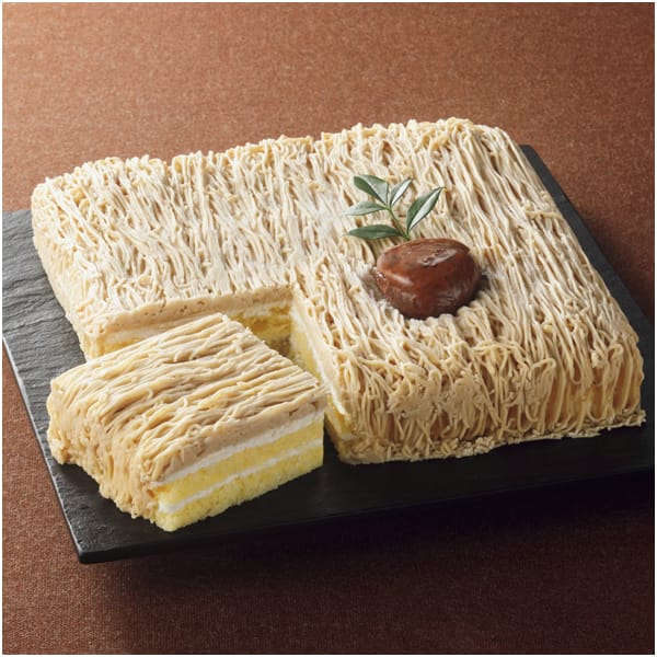 兵庫 菓心谷常 和栗 栗百峰(16cm×16cm)【NN】　商品画像1