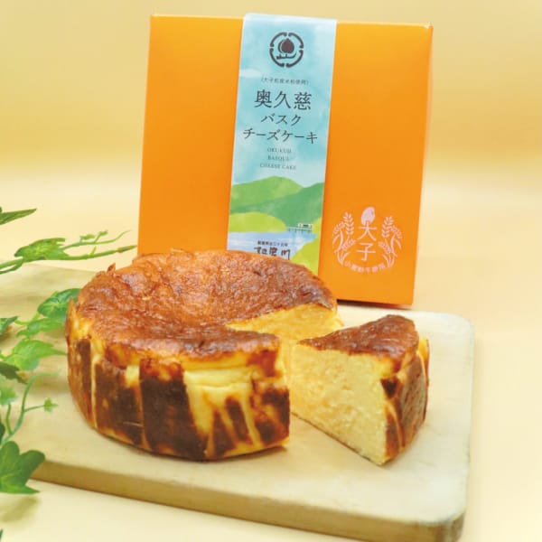 菓匠宮川 奥久慈バスクチーズケーキ プレーン(1個)【KN】　商品画像1